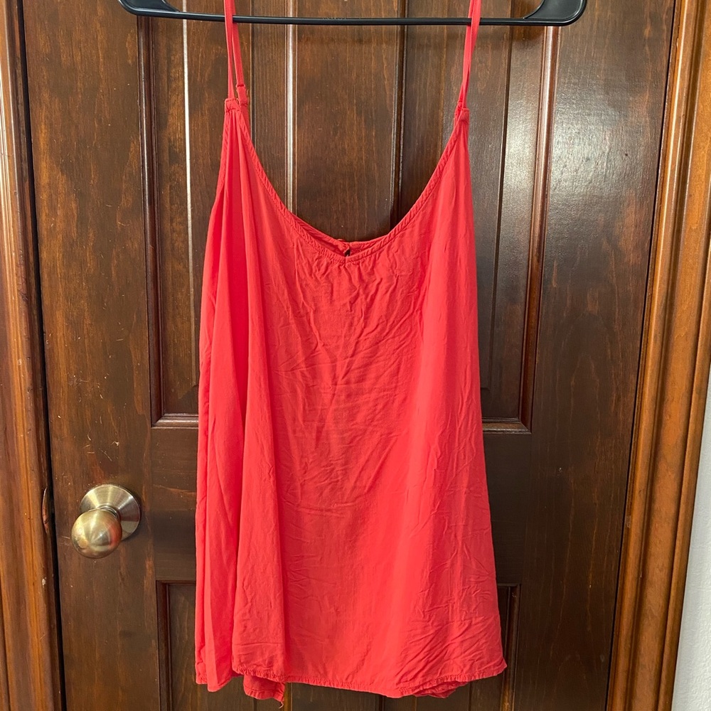 Old Navy Open Back Button Tank